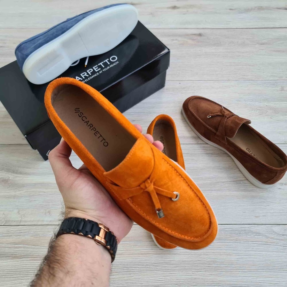 Handmade Slip-On Mens Yacht Loafer